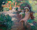 Under the mimosas, the girls - Henri Lebasque — artwork view
