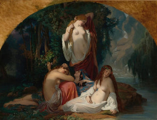 Les Baigneuses - Henri Lehmann — artwork view