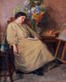 The Sleeping Painter - Henri Loubat — artwork view