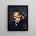 Portrait of Augustin Loubat - Henri Loubat — framed artwork on a wall