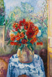 Dahlias on Loustalet terrace Saint-Tropez - Henri Manguin — artwork view