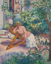 Jeanne dans le jardin de Neuilly - Henri Manguin — artwork view