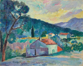 Le Mas de Saint-Tropez - Henri Manguin — artwork view