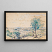 The Palace of the Popes Avignon - Henri Manguin — framed artwork on a wall