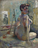 Nude at the studio, The Croup, Boursault Street - Henri Manguin — artwork view