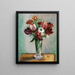 Tulips and Ranunculus Painting - Henri Manguin — framed artwork on a wall