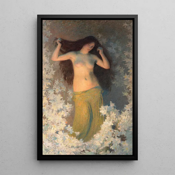 Beauty - Henri Martin — framed artwork on a wall