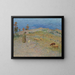 Berger et ses moutons dans les Causses - Henri Martin — framed artwork on a wall