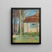 Corner of a House - Henri Martin — framed artwork on a wall