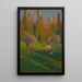Reaper returning from work The Harvester - Henri Martin — framed artwork on a wall