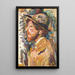 a man in profile bust - Henri Martin — artwork view