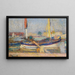 La Barque - Henri Martin — framed artwork on a wall