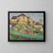 La Grande Maison de la Combe Labastide-du-Vert - Henri Martin — framed artwork on a wall