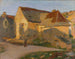 The old house with the last rays - Henri Martin — artwork view