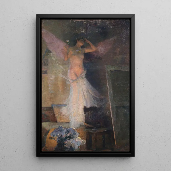 The painter's muse - Henri Martin — framed artwork on a wall