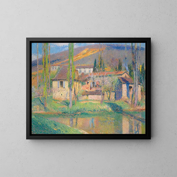 Labastide du Vert - Henri Martin — framed artwork on a wall