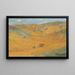 Laboureur au fond d'une combe - Henri Martin — framed artwork on a wall
