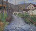 L'école et le pont sur le vert Labastide-du-Vert - Henri Martin — artwork view