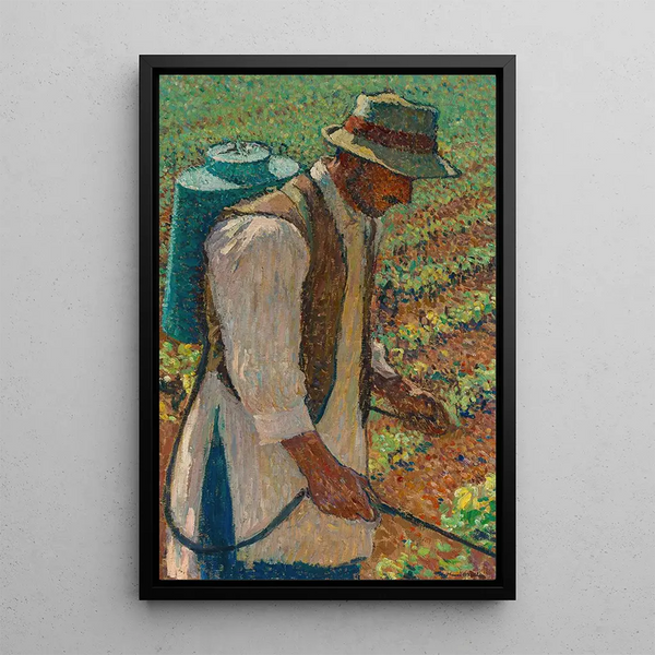 The Sulfator - Henri Martin — framed artwork on a wall
