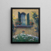 Le balcon de Jaurès - Henri Martin — framed artwork on a wall