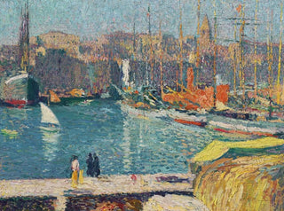 Le Vieux-Port de Marseille - Henri Martin — artwork view