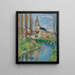 Église de Labastide-du-Vert - Henri Martin — framed artwork on a wall