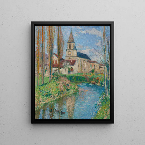 Église de Labastide-du-Vert - Henri Martin — framed artwork on a wall
