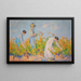 Les vendangeuses - Henri Martin — framed artwork on a wall