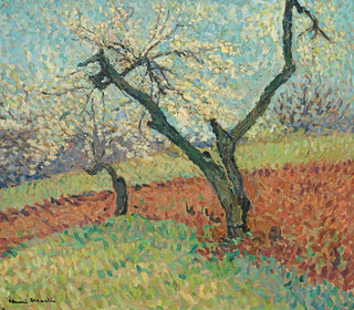 The Old Plum Tree - Henri Martin — artwork view