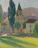 L'église de Labastide-du-Vert - Henri Martin — artwork view