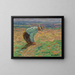 Lieur de gerbe - Henri Martin — framed artwork on a wall