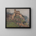 Saint-Cirq-Lapopie - Henri Martin — framed artwork on a wall