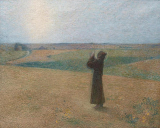 Saint Francis of Assisi - Henri Martin — artwork view