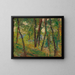 Forest Underbrush - Henri Martin — framed artwork on a wall