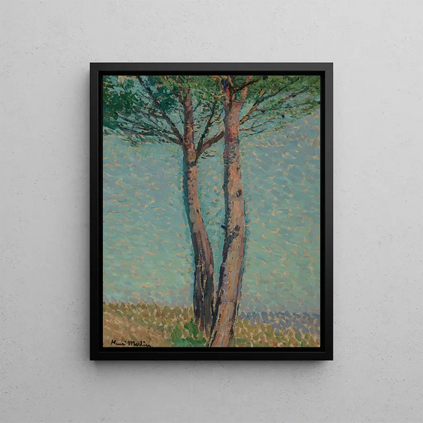 a pine tree - Henri Martin — framed artwork on a wall