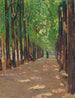 a pathway in the Château de Versailles Park - Henri Martin — artwork view