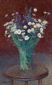 Vase of daisies - Henri Martin — artwork view