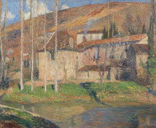 View of Labastide-du-Vert, Midi-Pyrénées - Henri Martin — artwork view