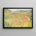 View of Labastide-du-Vert - Henri Martin — framed artwork on a wall