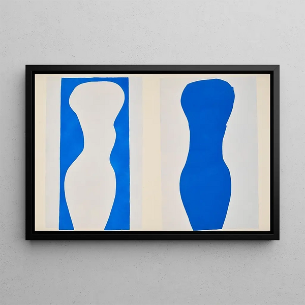 Forms - Henri Matisse — framed artwork on a wall
