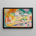 La Joie de vivre - Henri Matisse — framed artwork on a wall