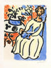 Marie-José in a yellow dress - Henri Matisse — artwork view