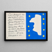 Monsieur Loyal - Henri Matisse — framed artwork on a wall
