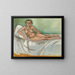Nude half-reclining - Henri Matisse — framed artwork on a wall
