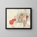 Nude on the chaise longue - Henri Matisse — framed artwork on a wall