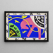 The horse, the rider and the clown - Henri Matisse — framed artwork on a wall