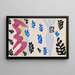 The knife thrower - Henri Matisse — framed artwork on a wall