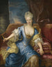 Portrait of a lady sitting on a sofa - Henri Millot — artwork view