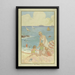 The Sea - Henri Nozais — framed artwork on a wall