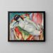 Nude with Mask - Henri Ottmann — framed artwork on a wall